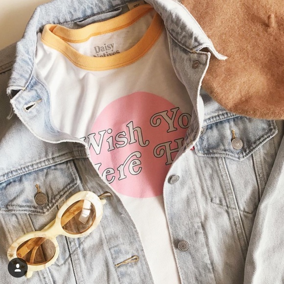 daisy Natives Tops - 🌼 wish you were here ringer 🌼